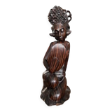 Statue en bois d'ebene