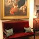 18th Century French Hand Carved Mahogany Upholstered Sofa in the style of George Jacob