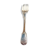 Solid silver fork hallmark Reymond Moureau before 1840