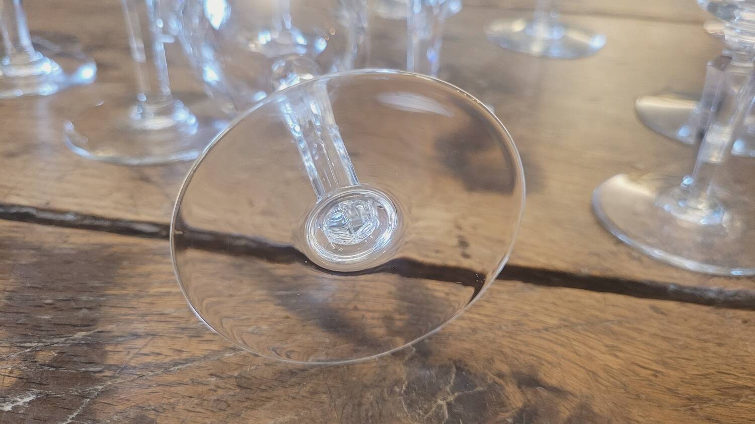 70's stemmed glasses