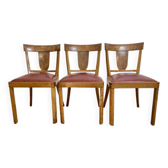 Ensemble de 3 chaises Art Déco - 483004