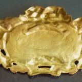 Pediment, gilded bronze, ornament for mirror, piece of furniture, signed Jacquet Grelier