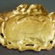 Fronton, bronze doré, ornement pour miroir, meuble, signé Jacquet Grelier