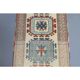 1970s Turkish Oushak Handmade Runner Rug 73x245