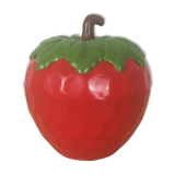 Vintage strawberry ice bucket