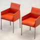 Paire de fauteuils de Karl Friedrich Förster pour KFF 1990