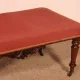 banquette en acajou du 19° siècle - Angleterre