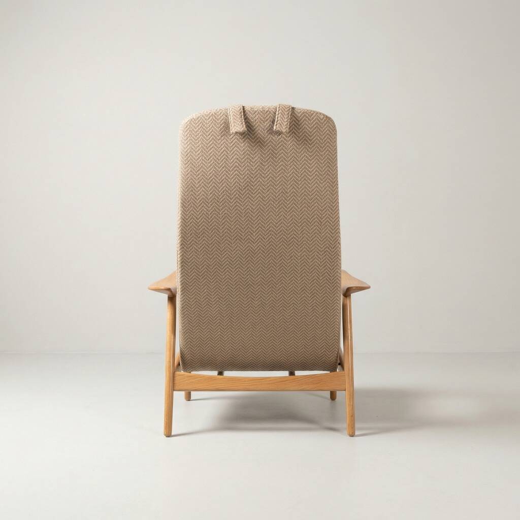 "Contour" reclining armchair by Alf Svensson for Dux, 1960s, Sweden