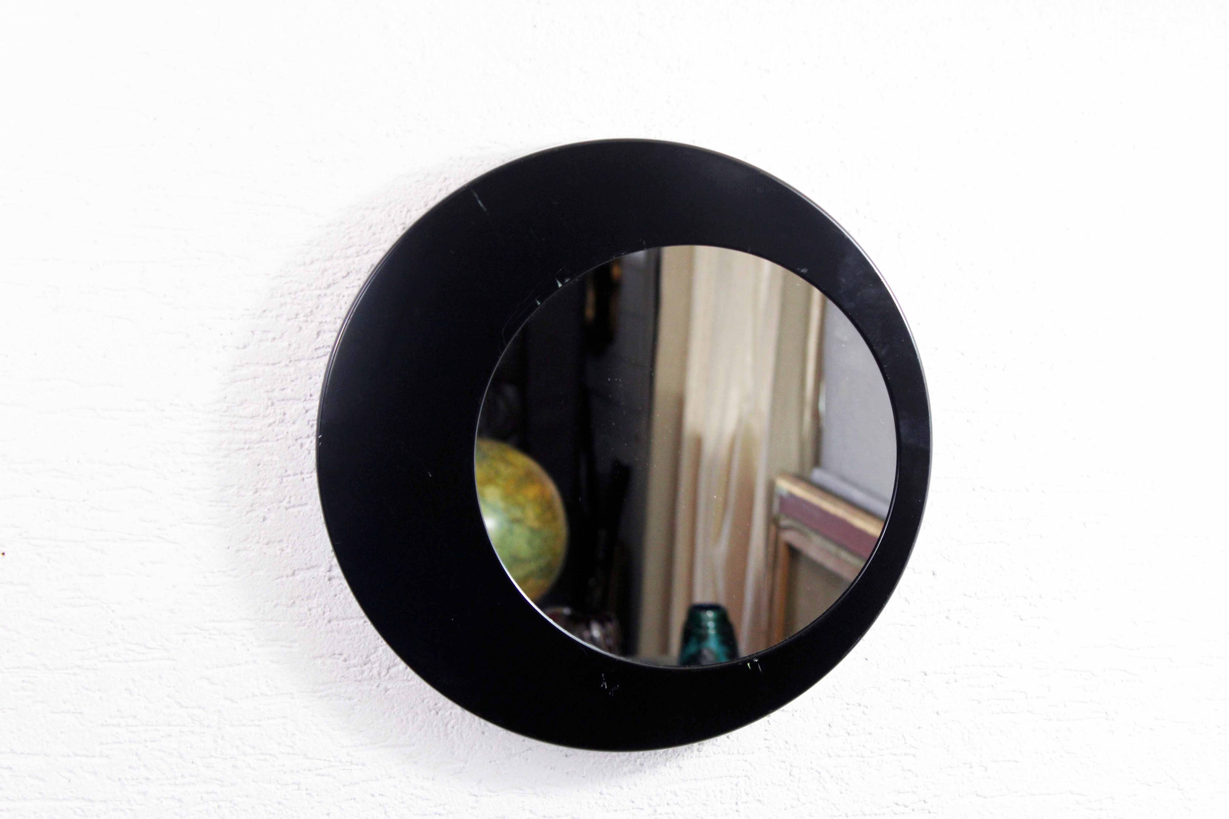Vintage 1970s freeform mirror