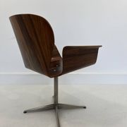 Mid-Century Plywood Focus Chair by A. Belokopytoff for Westnofa