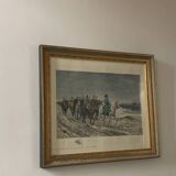 Estampe napoleon campagne de russie