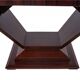 Original walnut extendable table, designed by Louis Majorelle, with 6 Art Deco chairs.