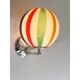 Set of Two Contemporary Multicolor "Rods" Murano Glass Wall Sconces