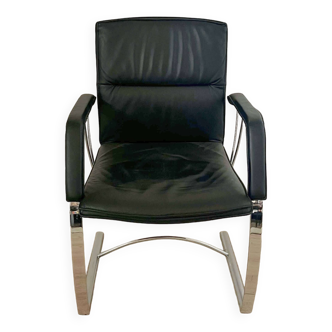 SITAG brand leather sled base seat