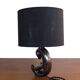 Pigeon ceramic lamp