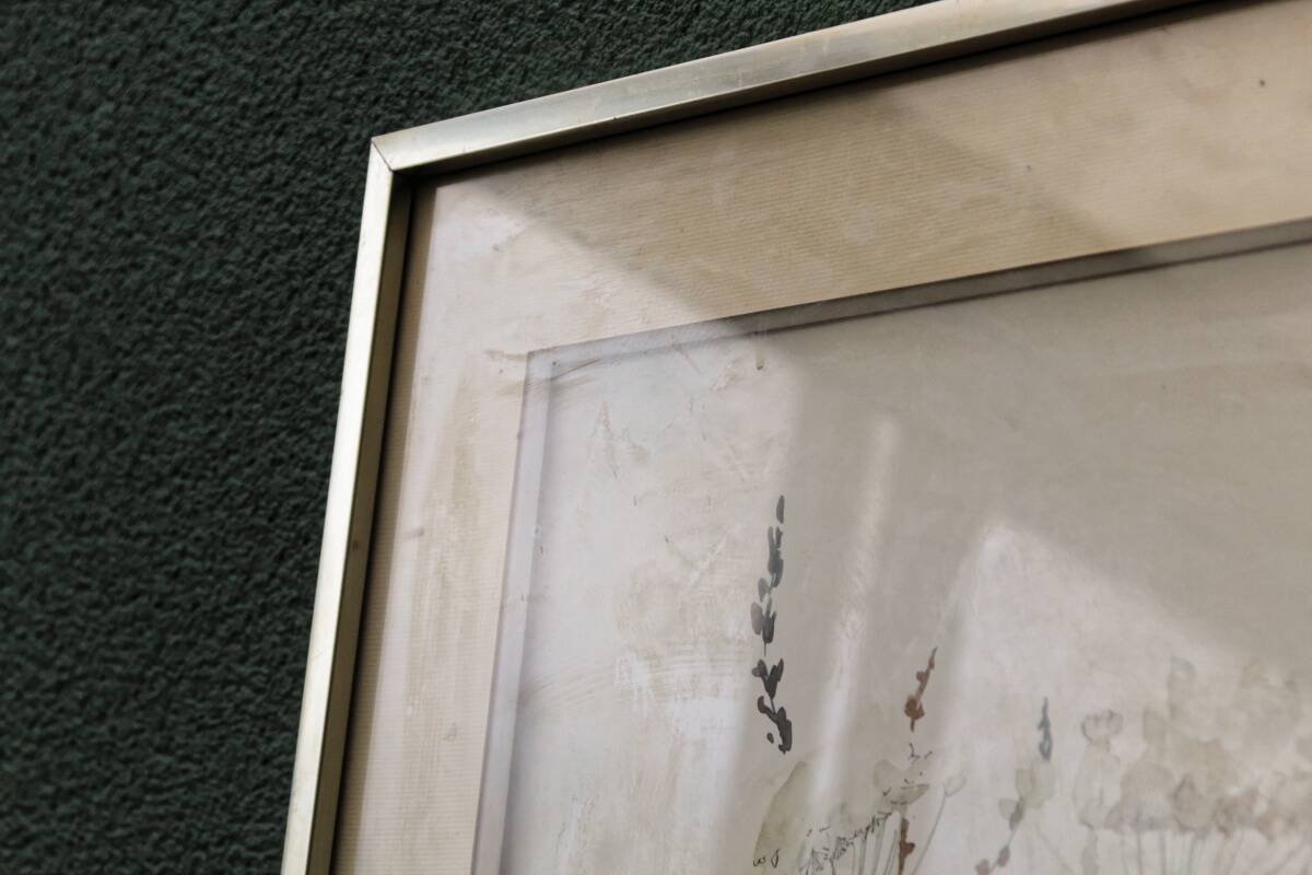 Watercolor, bouquet of flowers, Raymonde Carrier