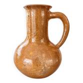 Vintage Studio Pottery Jug – Speckled Brown Glaze