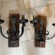 Pair of antique wall lights