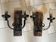 Pair of antique wall lights