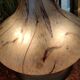 Grande lampe à poser verrerie de vianne pour suberville