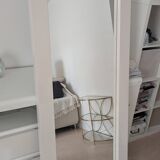 Modern White Lacquered Mirror - Excellent condition
