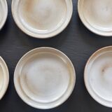 Set of 6 plates sandstone of the Marais