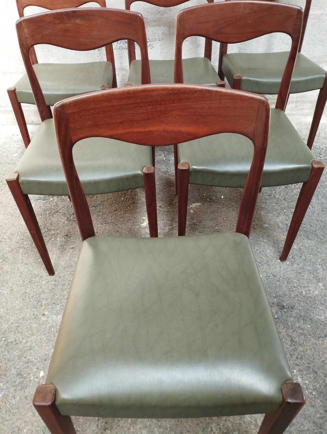 Scandinavian teak chairs