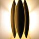 Fog & Mørup / Jo Hammerborg “Kastor” brass wall lamp / Mid-century Danish modern design / 1960s / 1970s