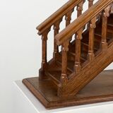 Model staircase oak antique