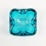 Bol ou cendrier en verre de Murano attribué à Flavio Poli, Italie, années 1960