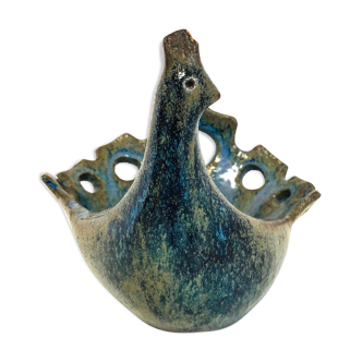 Peacock ceramic cup