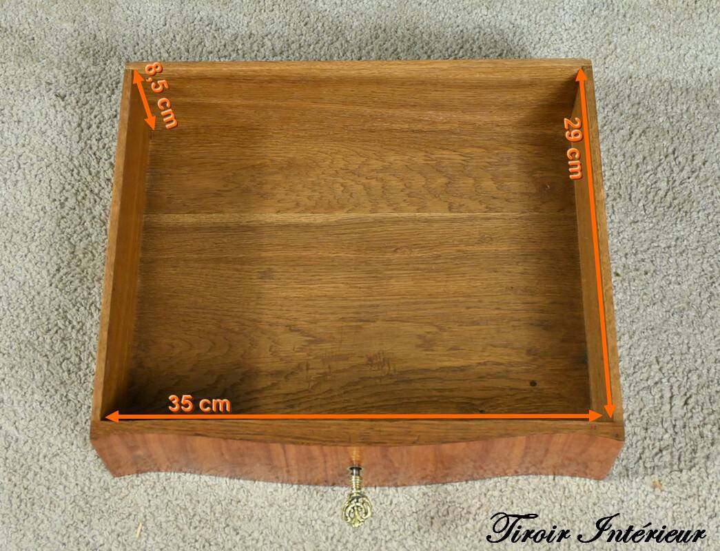 Precious wood secretary, Louis XV – Late 18th century