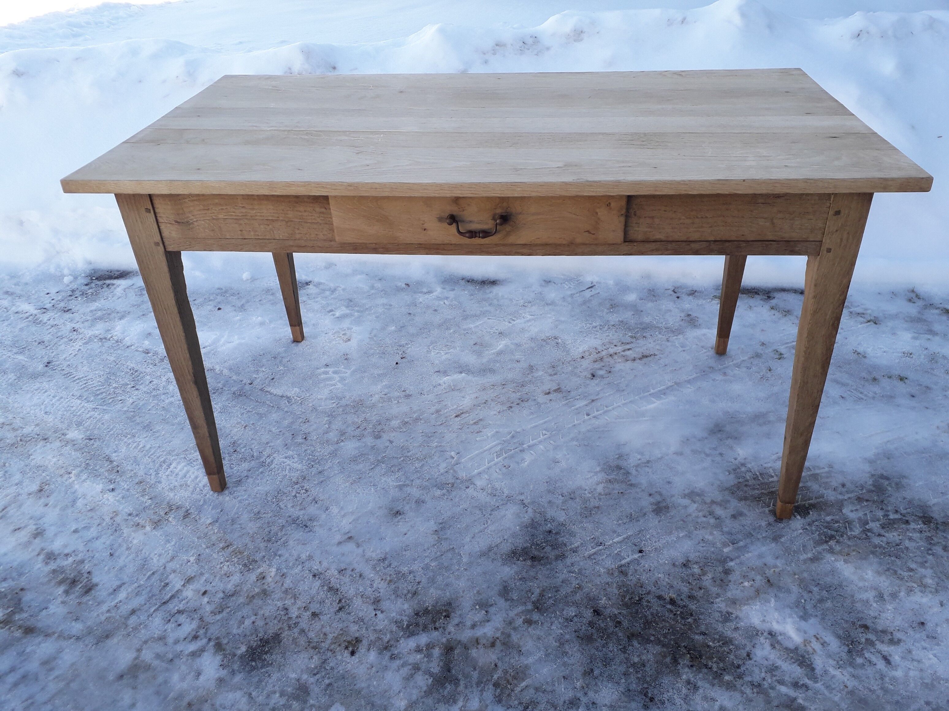 Old farmhouse table 140 cm