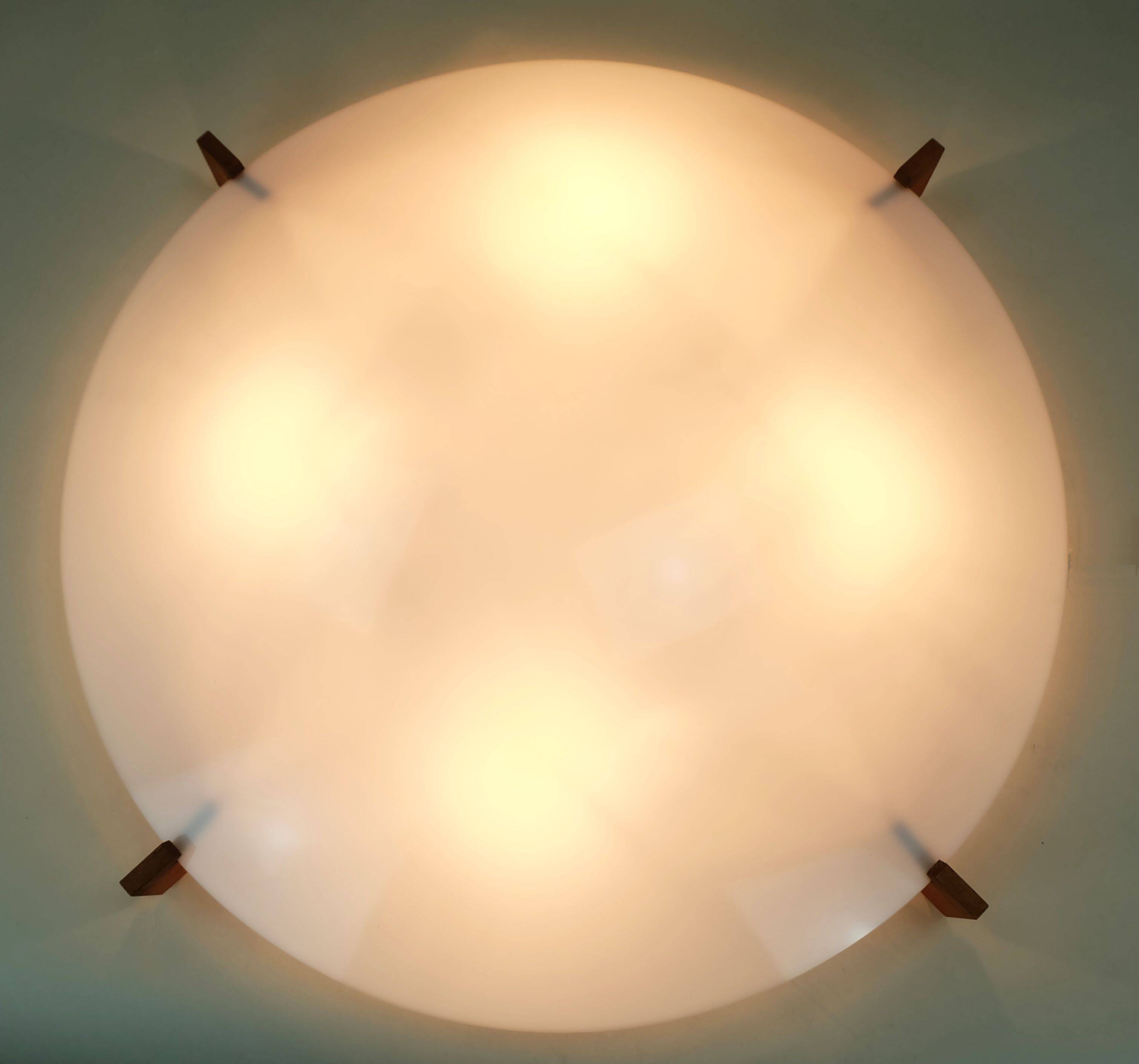mid century modern luxus vittsjö ceiling light,  Uno & Östen Kristiansson,