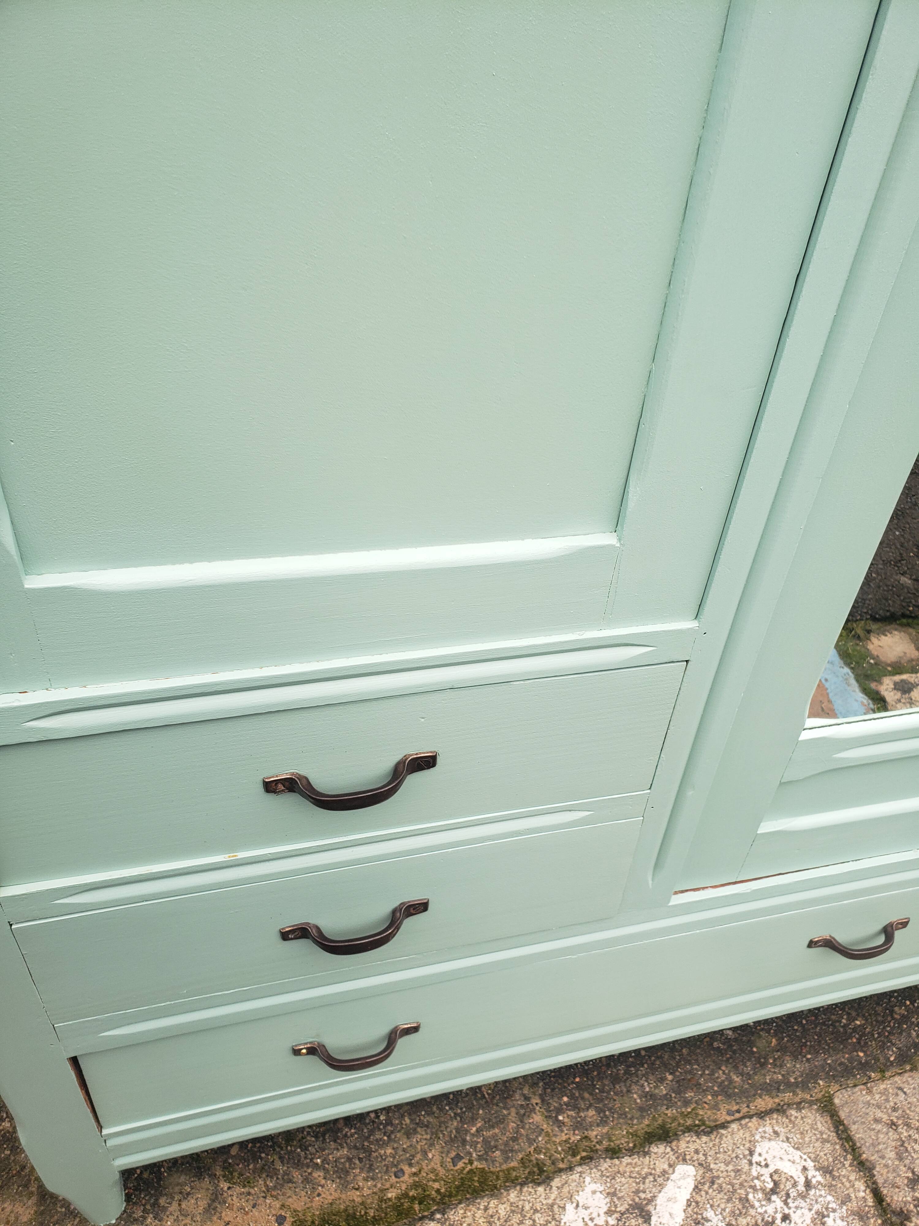 Mint green parisian dresser