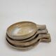 4 casseroles / stoneware dishes Pierre Lion Puisaye