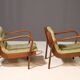 Pair of arm chairs by Karel Kozelka & Antonín Kropáček for Interier Praha,