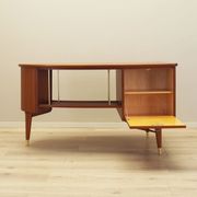 Mahogany desk, Norwegian design, 1960s, production: Sola Møbler