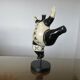 Sculpture "DEESSE" in the style of Niki de Saint Phalle, papier-mâché 1990