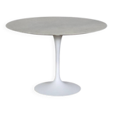 Vintage Round Marble Tulip Dining Table By Eero Saarinen For Knoll, 1970s