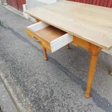 Old wooden table