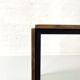 Vintage smoked glass and brass side table, Italy, 1970s