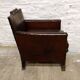 Studded club chair