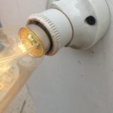 Art deco porcelain ceiling lamp