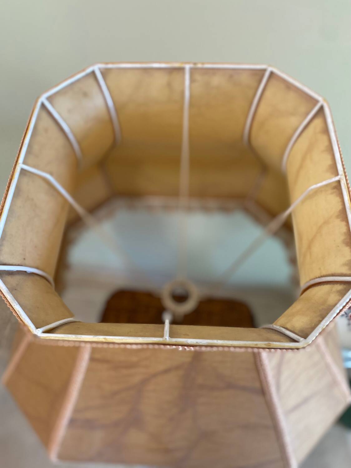 Large art deco lampshade