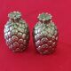 Pair of pineapple salt and pepper shakers, Italy, 1970s, Mauro Manet