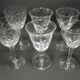 Set of 6 small glasses