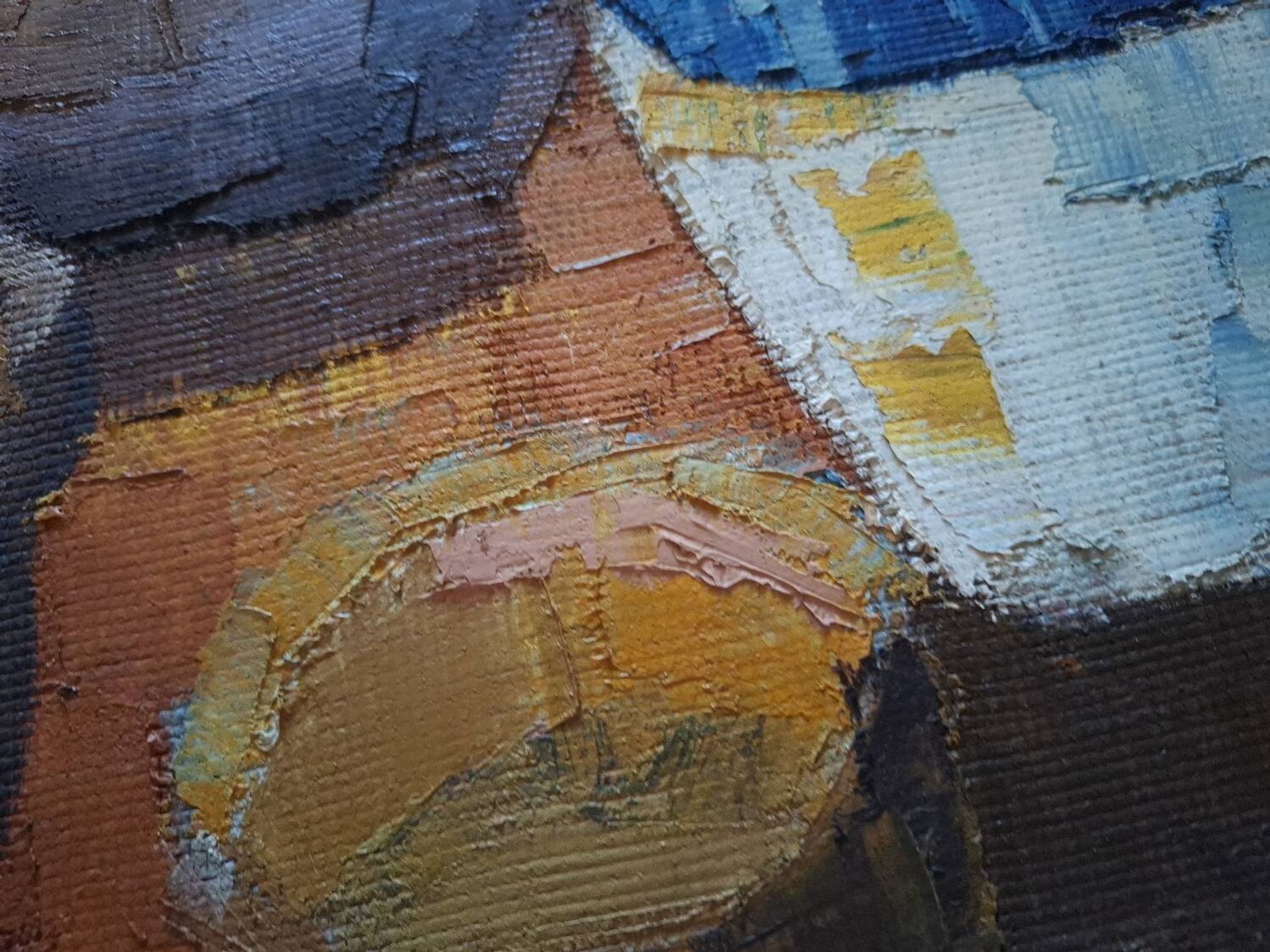 Still life from the 50s, signed