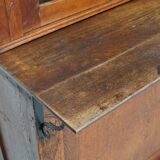 Paire d'armoires / vitrines d'apothicaire en chêne hollandais antiques Art Nouveau vers 1904