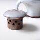 Sandstone milk pitcher by Jeanne and Norbert Pierlot, 60s